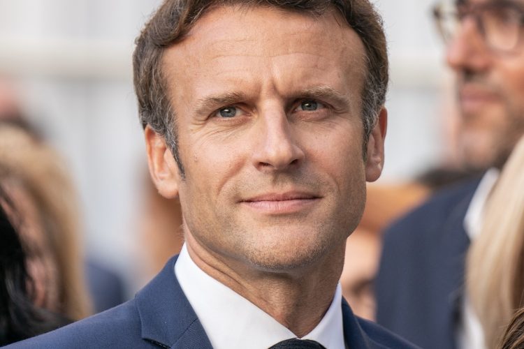 macron facebook profilkép