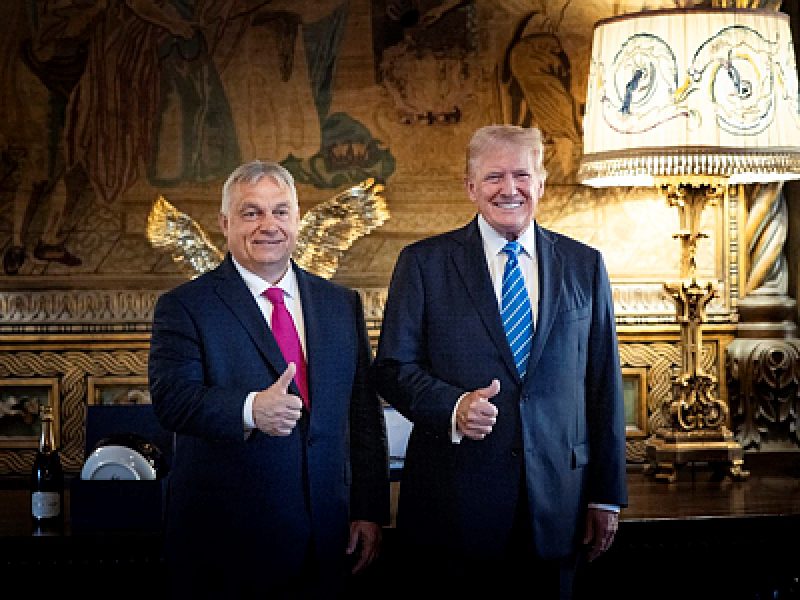 orbán trump MTI